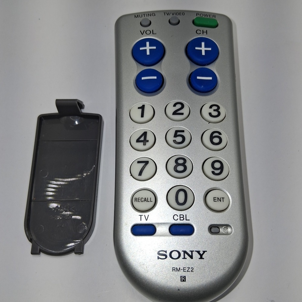 Genuine Sony Remote Commander RM-EZ2 Multi Brand Replacem Remote Control Silver.